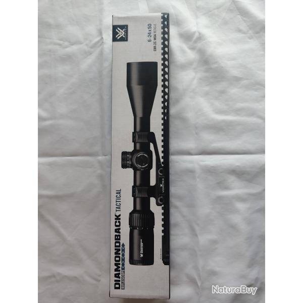 LUNETTE DE TIR VORTEX DIAMONDBACK 6-24X50 EBR-2C MOA