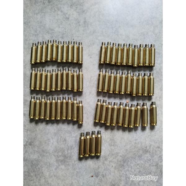 Lot de 64 douilles Sellier & Bellot 6.5 Creedmoor