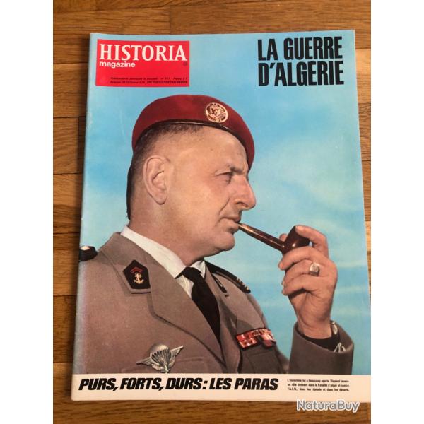 Lot de 25 revues Historia guerre d'Algerie