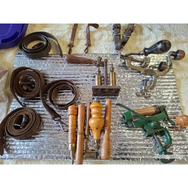 lot pour fusil de collection sertisseur voir les photos