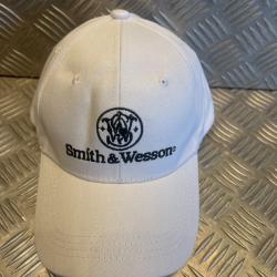 Casquette blanc smith et wesson taille unique ajustable