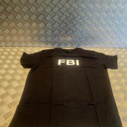 T-shirt tshirt mil-tec fbi neuf taille xl