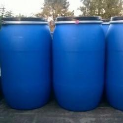 1 Bidon plastique 60 litres tonneau container croquettes chien chat graines volaille abreuvoir poule