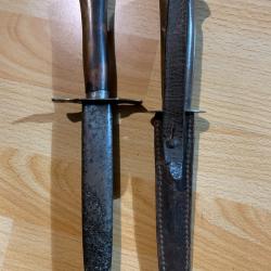 ww1 couteau poignard de tranchée le vengeur  militaria- prix pour les deux