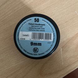 9mm flobert-renkugeln tête ronde