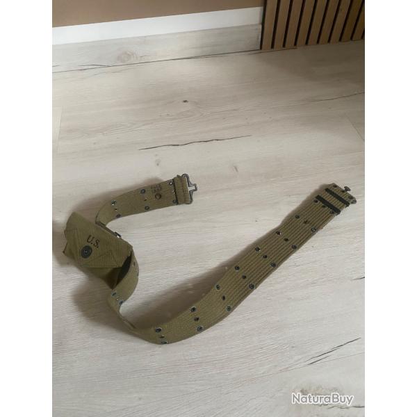 CEINTURON AMERICAIN WW2 DEUXIEME GUERRE AVEC FIRST AID