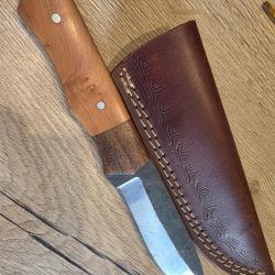 Couteau droit artisanal 1