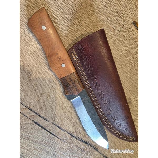 Couteau droit artisanal 1