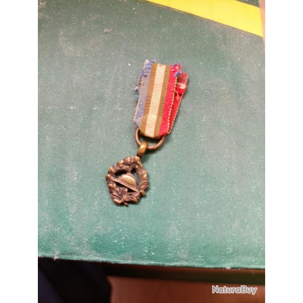 Rduction Mdaille UNC Union Nationale des Combattants 1914-1918
