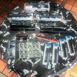 Pour Revendeur Lot lunettes de tir et accessoires divers pour TIR de LOISIR