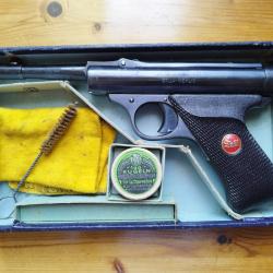 VEND TRES RARE PISTOLET A AIR COMPRIME TELL 3 EN PARFAIT ETAT.
