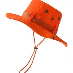 Bob adulte Orange fluo pour randonnée pêche