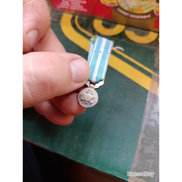 Mdaille coloniale miniature