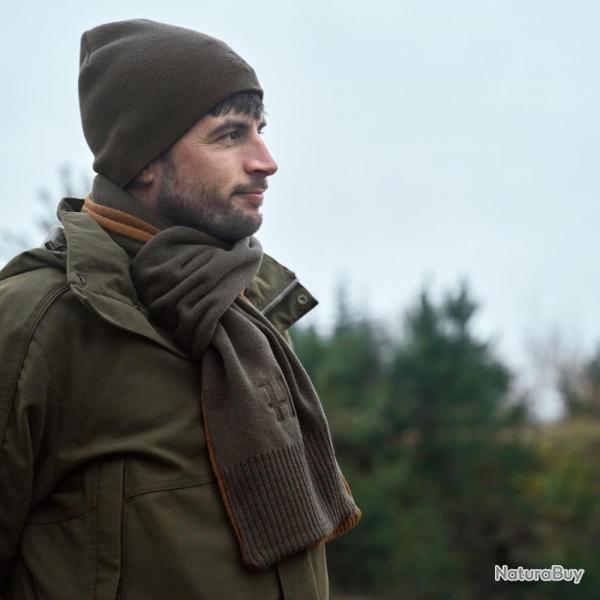 Harkila Bonnet Rversible Shadow Brown / Rustique clay