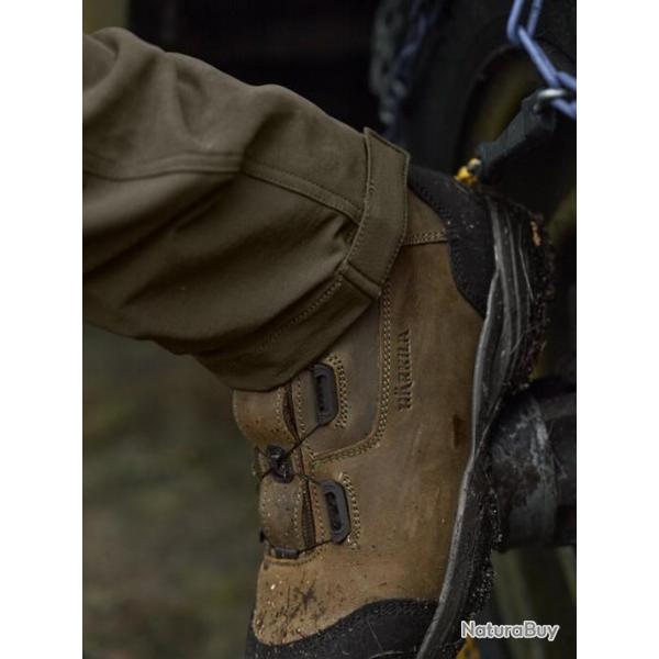 Pantalon Harkila Hill Trousers Green Brown