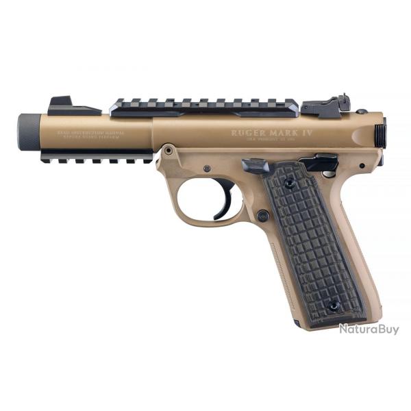 RUGER MARK IV LITE TACTICAL BROWN