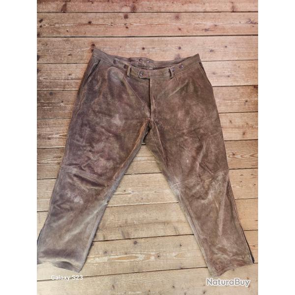 pantalon de peau BERETTA XXL bon etat