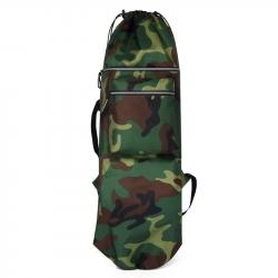 Sac à dos Imperméable Homme Oxford Renforcé 2 Bretelles Réglables Sangles Pliables 84cm Vert Camo