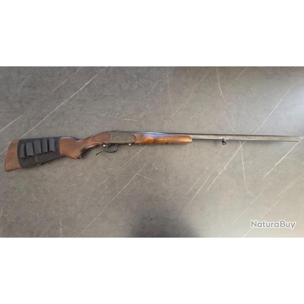 Baikal IJ18 / IZH18 M-M Monocoup Cal. 12/70 - Canon miroir - Trs bon tat + cartouchire de crosse