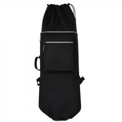 Sac à dos Imperméable Homme Oxford Renforcé 2 Bretelles Réglables Sangles Pliables 110cm Noir