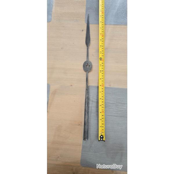 Ancien guerrier tte de fer de lance africain Afrique thiopienne