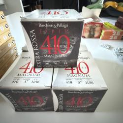 Cartouches B&P 410 extra rossa MAGNUM Fiber