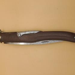 Rare ancien couteau des corps francs Tarry Levigne "Coupe Du Rasoir", poilu, WW1