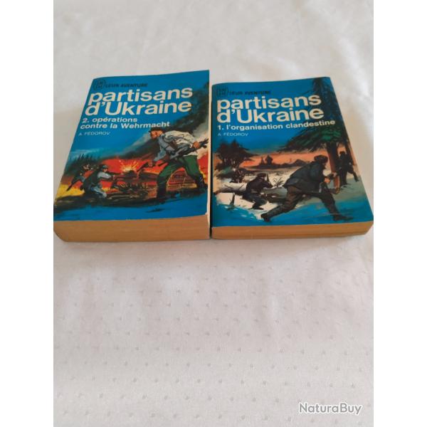 J'ai lu serie leur aventure, partisans d'Ukraine tome 1 et 2, guerre