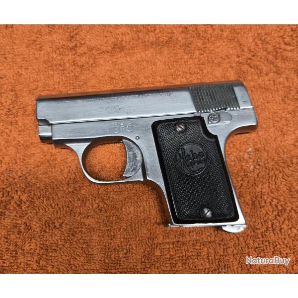 PISTOLET TYPE BABY INOX  calibre. 6,35