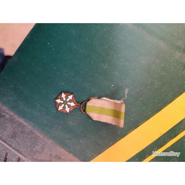 Mdaille miniature syrienne du mrite