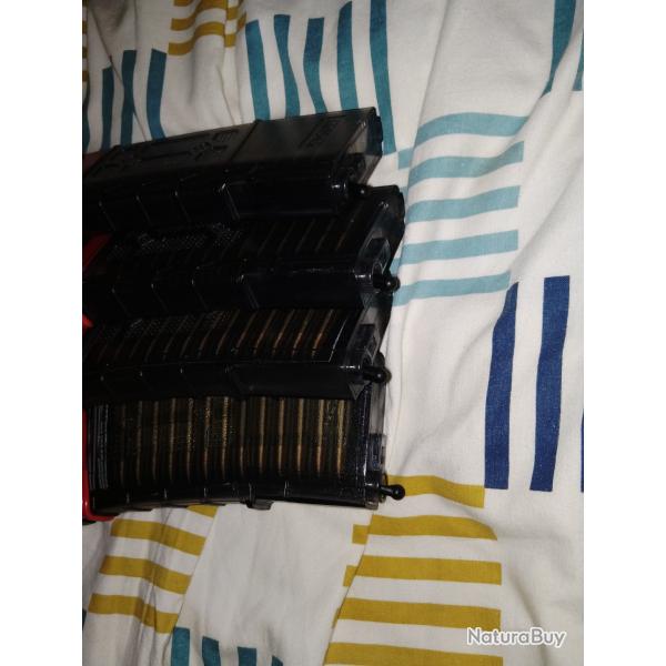 Lot de 4 chargeurs g&g