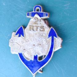 INSIGNE DU 2 me RÉGIMENT DE TIRAILLEUR SÉNÉGALAIS PARIS DRAGO NICE