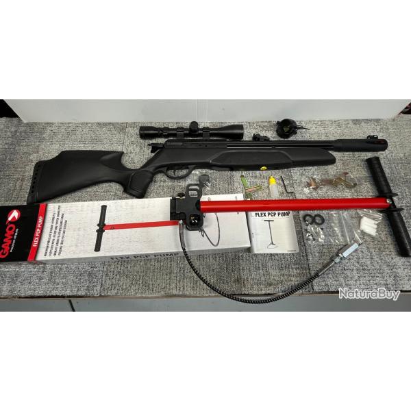 VEND CARABINE GAMO ARROW PCP 19.9JOULES+ LUNETTE 3-9X40+ POMPE PCP+ PLOMBS