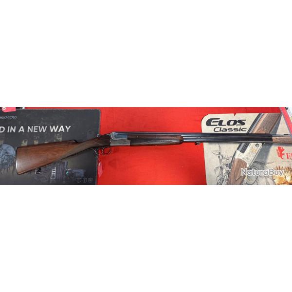 Occasion, magnifique Fusil superposé Merkel 12/70 aux enchères