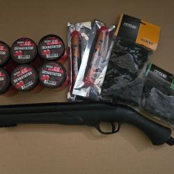 Fusil de défense Umarex HDS cal. 68 T4E 18 joules + munitions