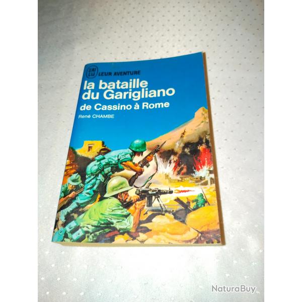 J'ai lu ,leur aventure,La bataille de Garigliano de Cassino a Rome, Ren chambre guerre