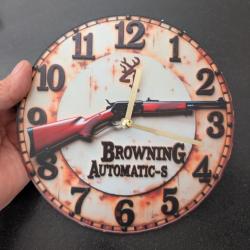 HORLOGE CHASSEUR BROWNING AUTOMATIC-S C'EST L'HEURE DE LA CHASSE !