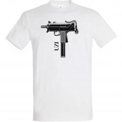 UZI T-SHIRT Imprimé Blanc