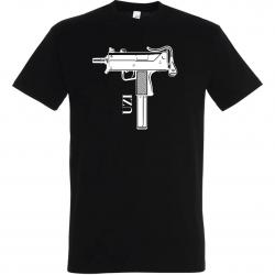 UZI T-SHIRT Imprimé Noir
