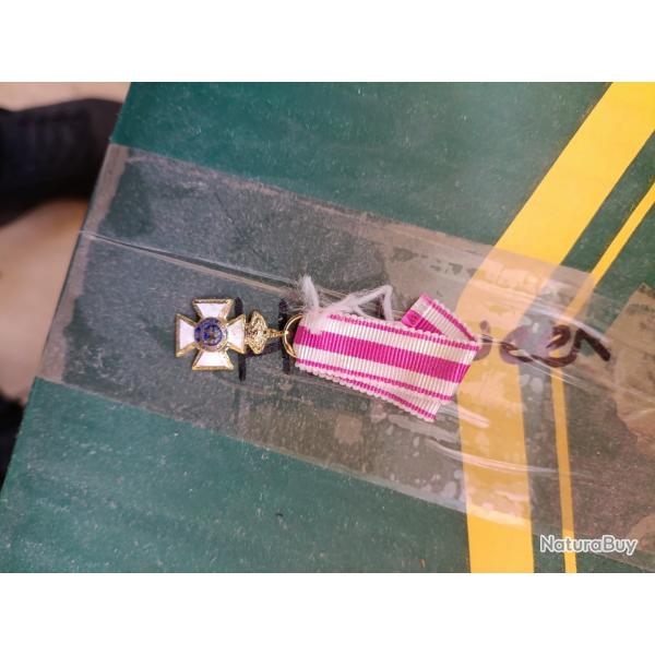 Miniature de mdaille espagnole