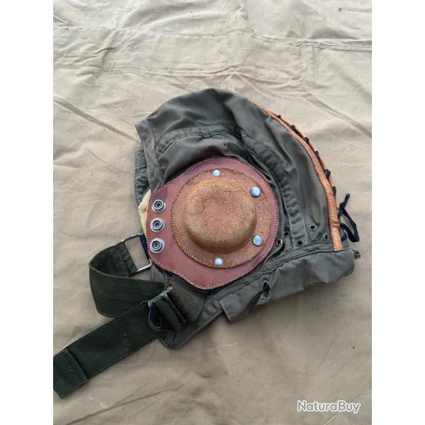 Casque de pilote Gueneau type 313 / Guerre Algrie