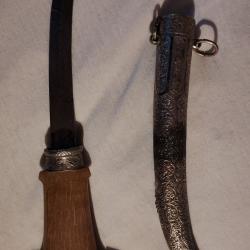 Dague Marocaine dite koumya koumiya koummiya jambiya khanjar - Maroc, Fin 19ème