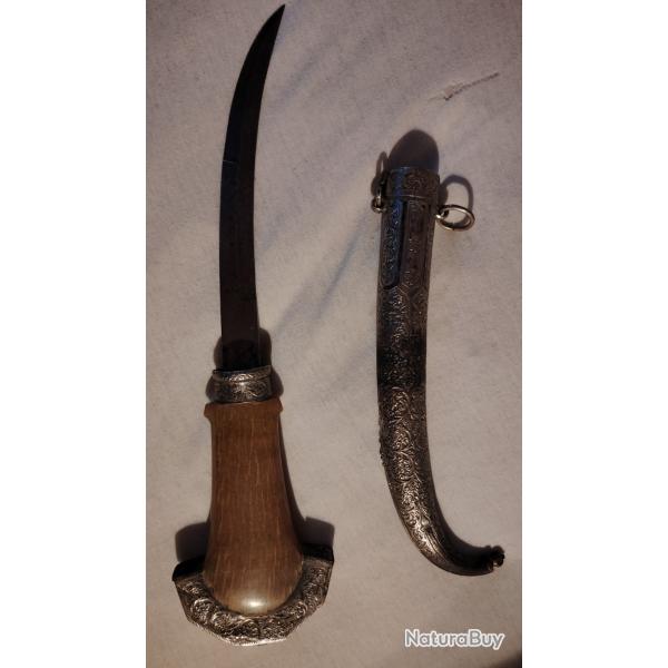 Dague Marocaine dite koumya koumiya koummiya jambiya khanjar - Maroc, Fin 19me