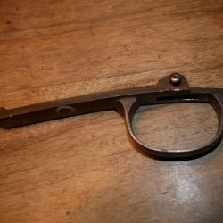 Pontet de carabine scolaire type LEBEL avec plaque de fond