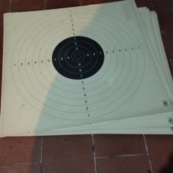 Lot de 41 cibles C50  (1 euro sans prix de reserve!)