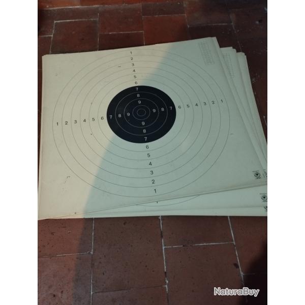 Lot de 41 cibles C50  (1 euro sans prix de reserve!)