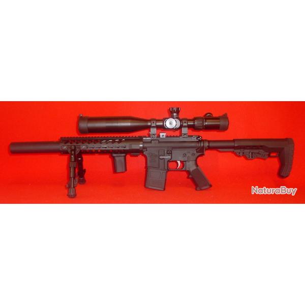 Carabine ANDERSON 300AAC BLACKOUT entièrement équipée