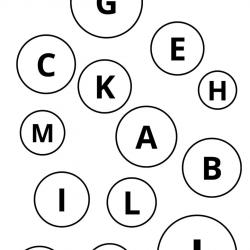 Cible ( Alphabet ) x30