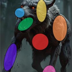 Cible ( Couelur Fun ) x30