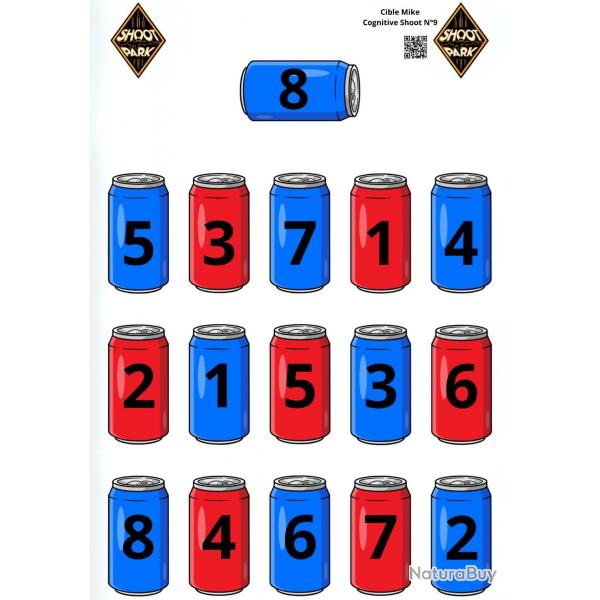 Cible ( Canette XXL ) x30